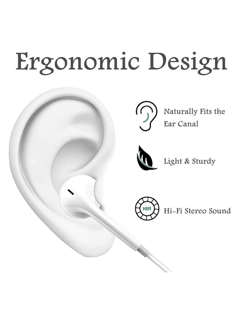 Generic - iPhone Earbuds Wired Lightning Headphones [Apple MFi Certified] in-Ear Stereo Headset Built-in Microphone & Volume Control Compatible with iPhone 13/12/11/8/8plus X/Xs/XR/Xs max/pro/se iPad All iOS - Image 1