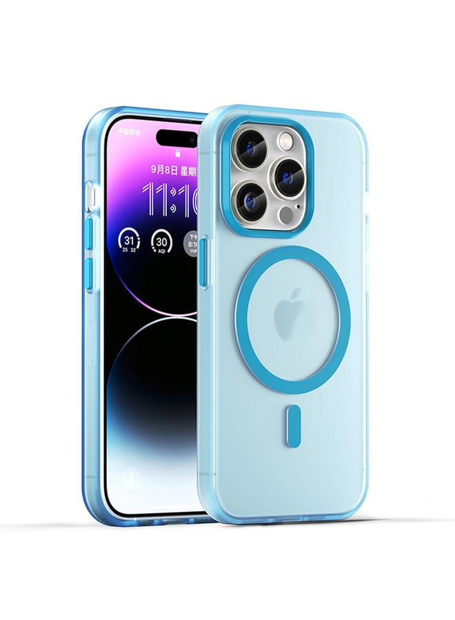 S-TOP Case For iPhone 16 Pro Max MagSafe Frosted Translucent TPU + PC Full Coverage Phone Case - Image 1
