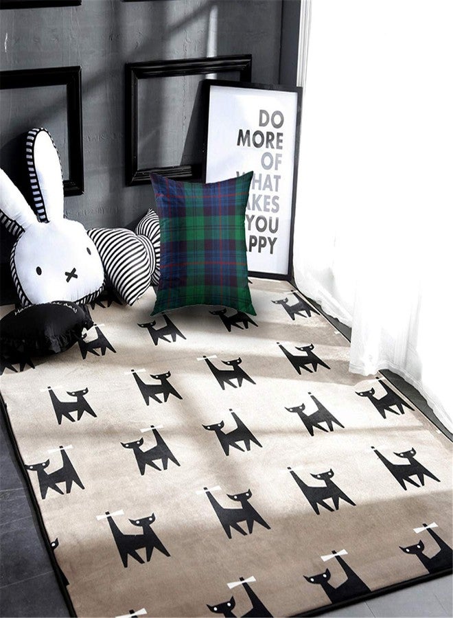 Mugod Decorative Throw Pillow Cover for Couch Sofa,Blue Plaid Armstrong Tartan Green Royal Home Decor Pillow case 18x18 Inch - Image 4