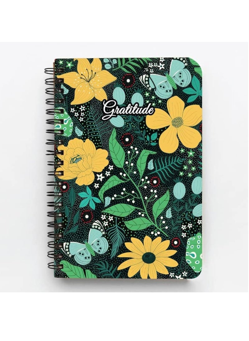 FACTOR NOTES - A5 Size Spiral Plain Notebook 144 Pages 100gsm Thickness - Image 1