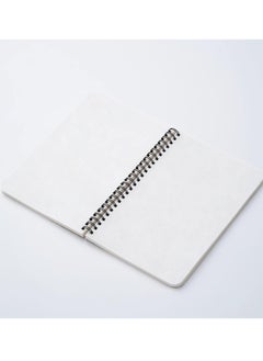 FACTOR NOTES دفتر ملاحظات حلزوني سادة مقاس A5، 144 صفحة، سمك 100 جرام لكل متر مربع  - Image 4
