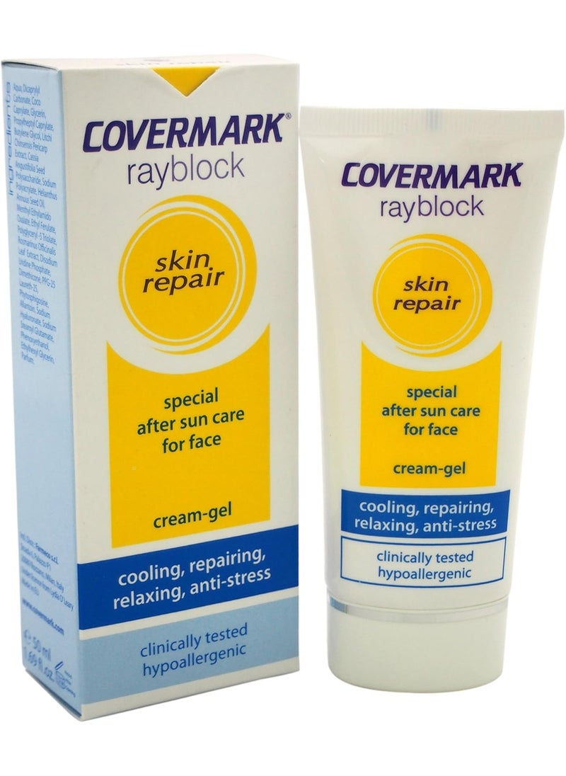 COVERMARK Covermark Ray Block Skin Repair Special After Sun Care Face Cream Gel 169 Ounce 