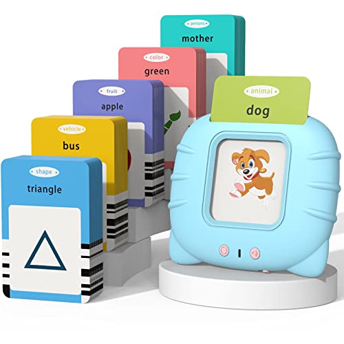Startcan Toddler Learning Toys for 2 3 4 5 Year Old Boys and Girls Autism Sensory Toys for Autistic Children Speech Therapy Toys 112 Cards  224 Sight Words Talking Flash Cards - Image 1