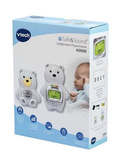 vtech جهاز مراقبة الصوت الرقمي من بيبي بير - أبيض  - Image 4