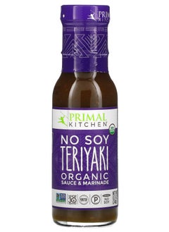 Primal Kitchen Organic No Soy Teriyaki Sauce & Marinade 8.5 oz (241 g) 