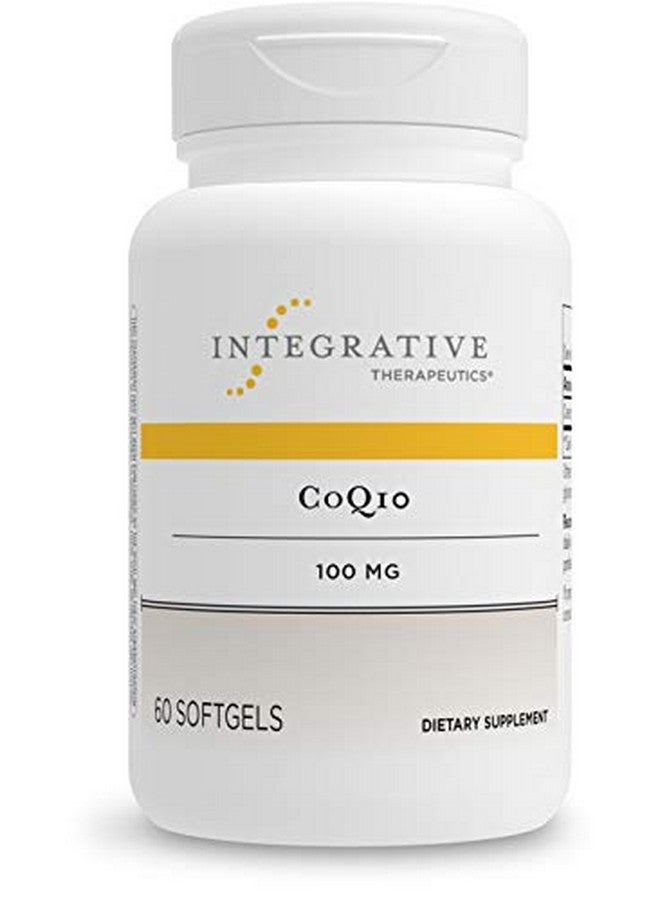 Integrative Therapeutics Coq10100 Mg Coenzyme Q10 (Ubiquinone) Supplement Supports Cardiovascular Neurological & Immune System Health - Image 1