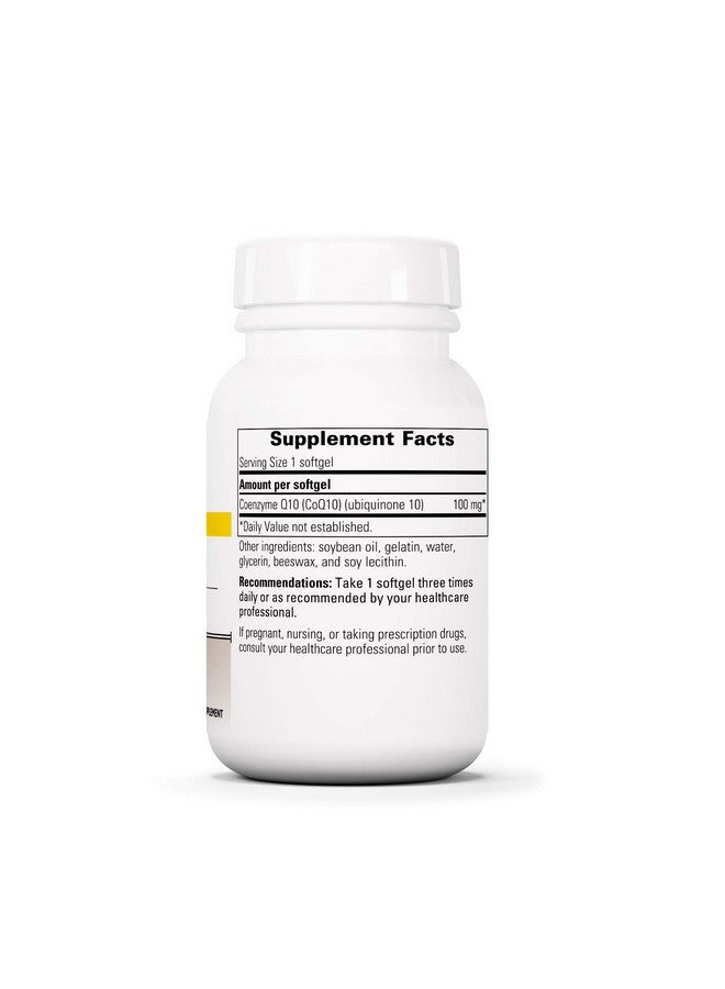 Integrative Therapeutics Coq10100 Mg Coenzyme Q10 (Ubiquinone) Supplement Supports Cardiovascular Neurological & Immune System Health - Image 3