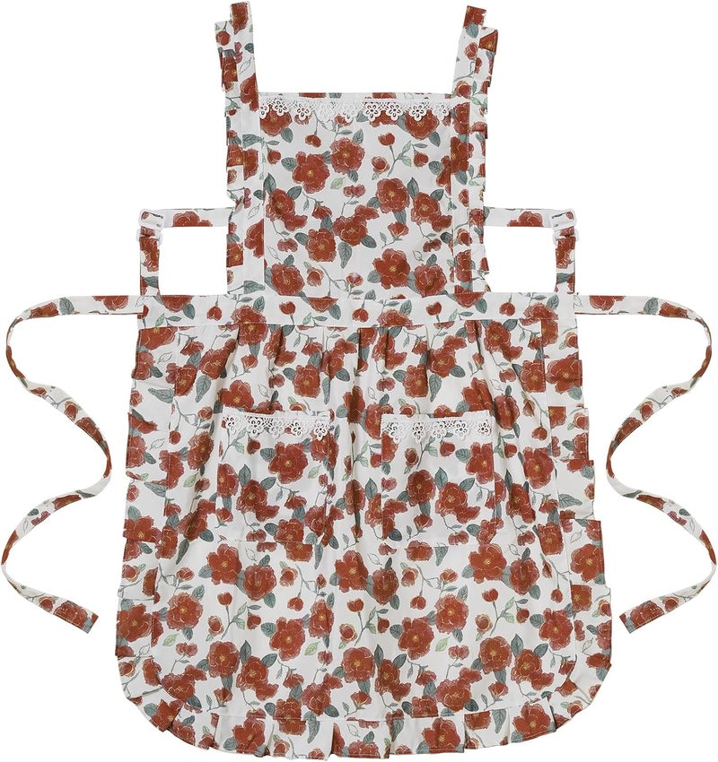 Aoomzoon Funny Aprons for Women with Pockets, Kitchen Cooking Grilling Bbq Cute Chef Apron, Mothers Day Birthday Gifts for Women - Image 4