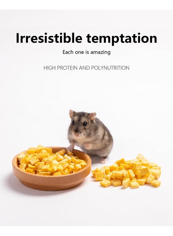 Niteangel Hamster Snack & Treats Toy - Small Animal Natural Treat for Dwarf Syrian Robo Hamsters Gerbils Mice Degus or Other Small-Sized Pets (Freeze-Dried Pumpkin - 0.5oz (15g)) - Image 2