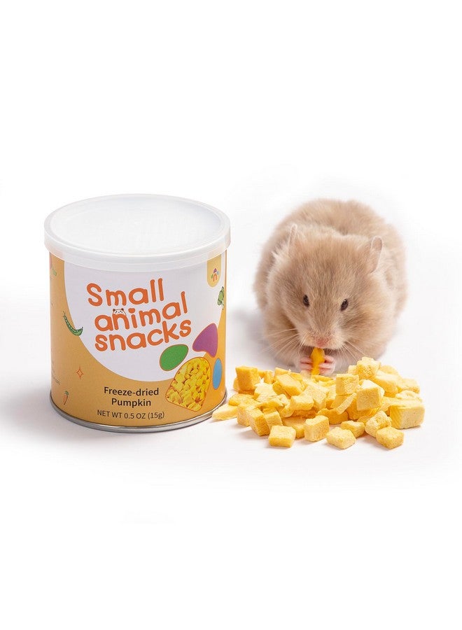 Niteangel Hamster Snack & Treats Toy - Small Animal Natural Treat for Dwarf Syrian Robo Hamsters Gerbils Mice Degus or Other Small-Sized Pets (Freeze-Dried Pumpkin - 0.5oz (15g)) - Image 1