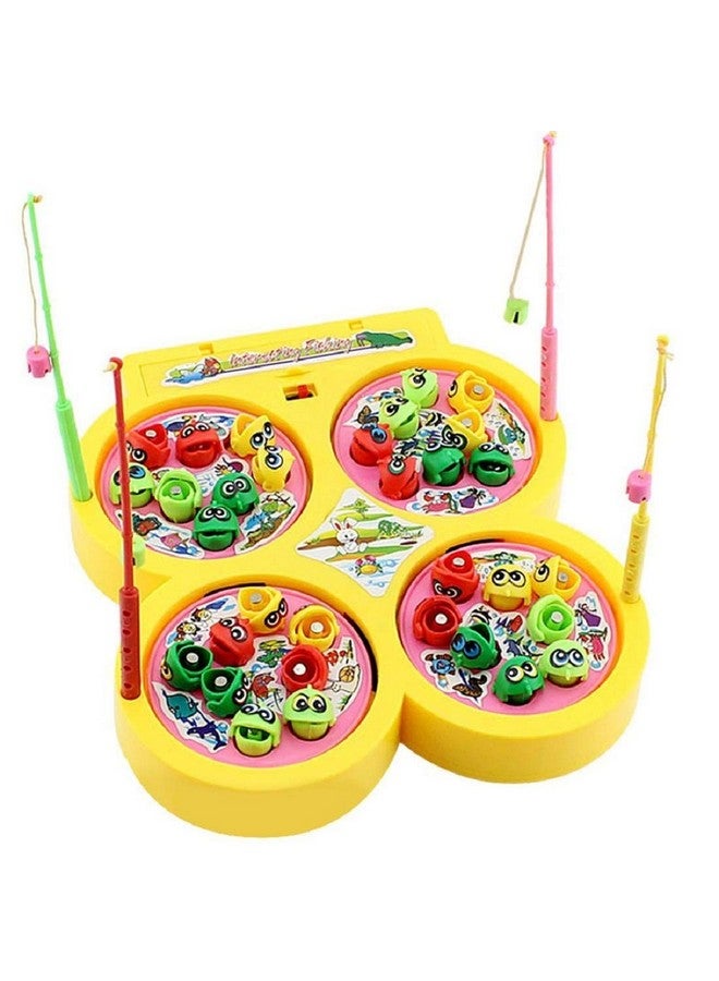 آي تشويس لعبة صيد السمك iChoice™ للأطفال مع صوت، تتضمن 32 قطعة سمك و4 صنارات صيد، لعبة صيد السمك متعددة الألوان - Image 4