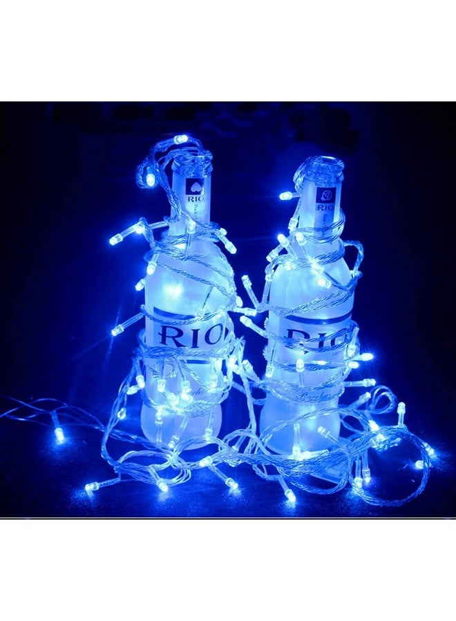 Gesto أضواء LED زرقاء من جيستو للزينة - أضواء خيطية لتزيين المنزل، أضواء خيالية | أضواء تزيين عيد الميلاد، عيد الديوالي للشرفة | أضواء بكسل سلك نحاسي (12 متر | عبوة من 10)  - Image 2