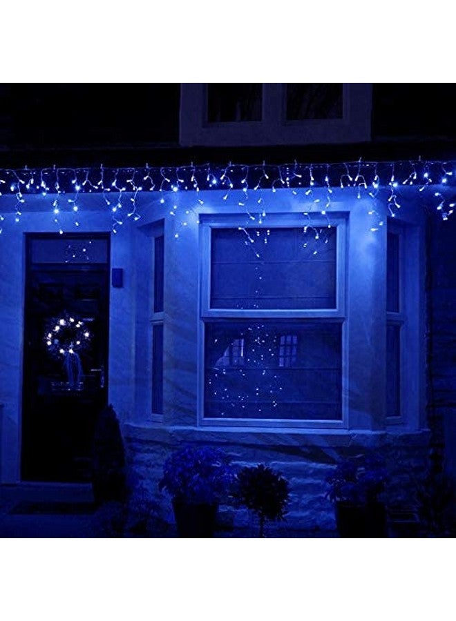 Gesto أضواء LED زرقاء من جيستو للزينة - أضواء خيطية لتزيين المنزل، أضواء خيالية | أضواء تزيين عيد الميلاد، عيد الديوالي للشرفة | أضواء بكسل سلك نحاسي (12 متر | عبوة من 10)  - Image 3