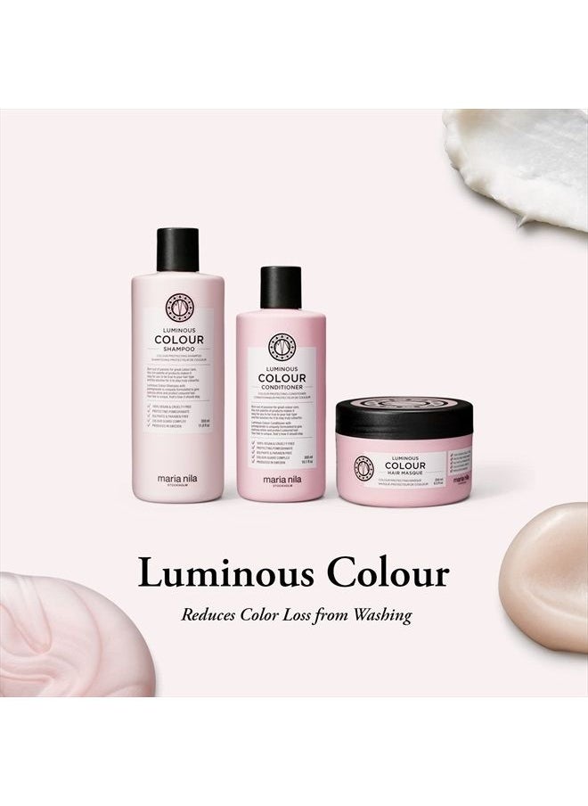 Maria Nila Luminous Color Conditioner, 10.1 Fl Oz / 300 ml, Reduces Color Loss from Washing, Pomegranate Counteracts Dehydration, 100% Vegan & Sulfate/Paraben free  - Image 3