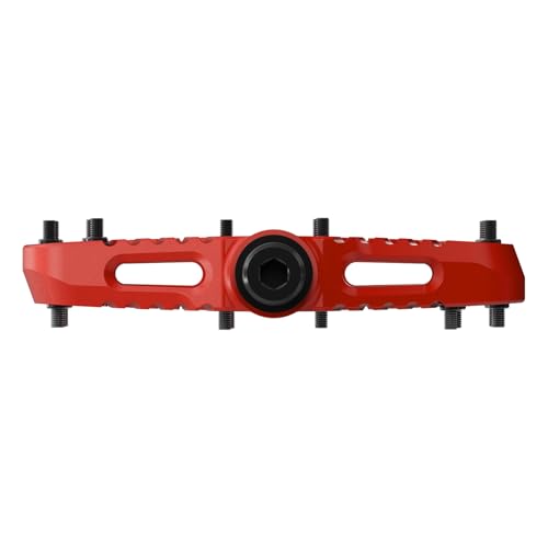 OneUp Components Composite Pedals, Red – Lightweight, Durable Flat Bike Pedals for Mountain Bikes (MTB) - Image 3