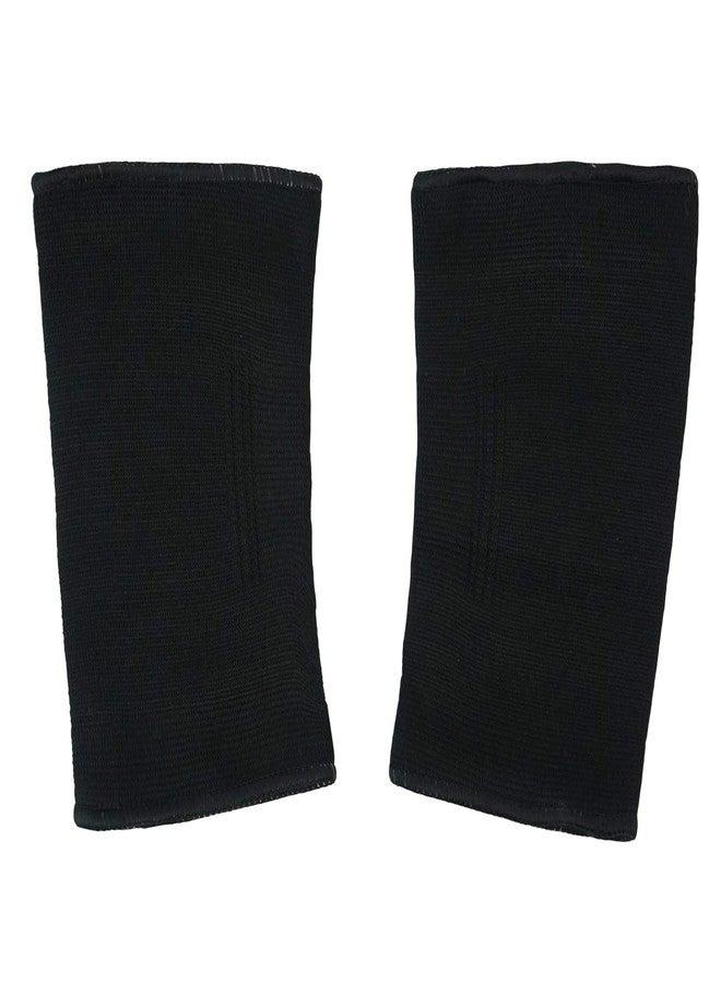 Luwint Soft Knitted Kids Knee Brace - Children Patella Brace Support for Soccer, Volleyball, Basketball, Outdoor Sports, 1 Pair Black - Image 3