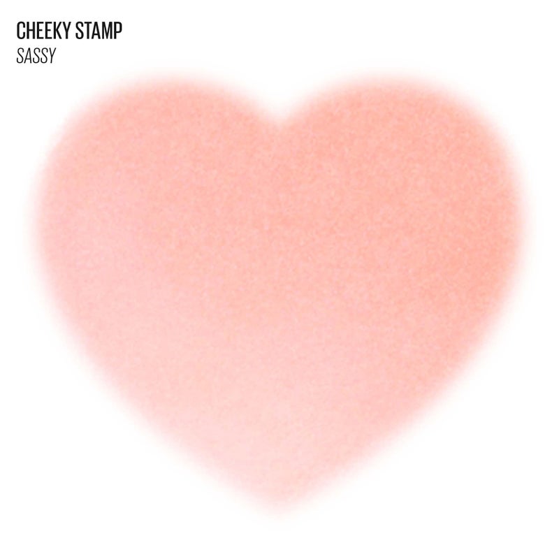 KAJA Blusher - Cheeky Stamp 05 Sassy | Kbeauty, Cute Makeup, Buildable & Blendable Shade with Heart-shaped Applicator, Sunkissed Finish, Travel size, Hygienic, Portable, Korean Makeup, 0.17 Oz - Image 5