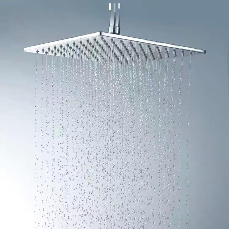 comfrt Rainfall Shower Head, Stainless Steel 20\\ - Image 1