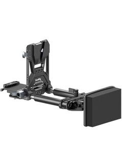 SmallRig V-Mount Battery Plate with Dual Quick Release Plate for Arca, QR Chest Pad, 15mm rods, L-Shape Compact & Foldable V Mount Battery Plate for V Mount Battery, DSLR Camera, Tripod - Compact an