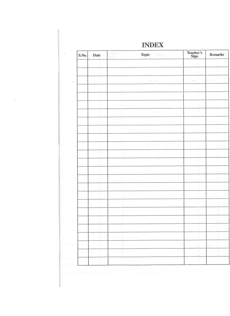 Psi - 3-Piece A4 Size Light Weight Single Lined Notebook Without Margins 30 Sheets - Image 1