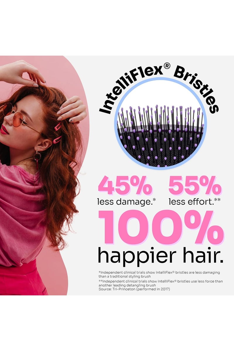 Wet Brush Original Detangling Brush, Alice - Detangler Brush with Soft & Flexible Bristles - Tangle-Free Brush for Curly Hair - Untangles Straight, Thick, & Wavy Hair - Image 3