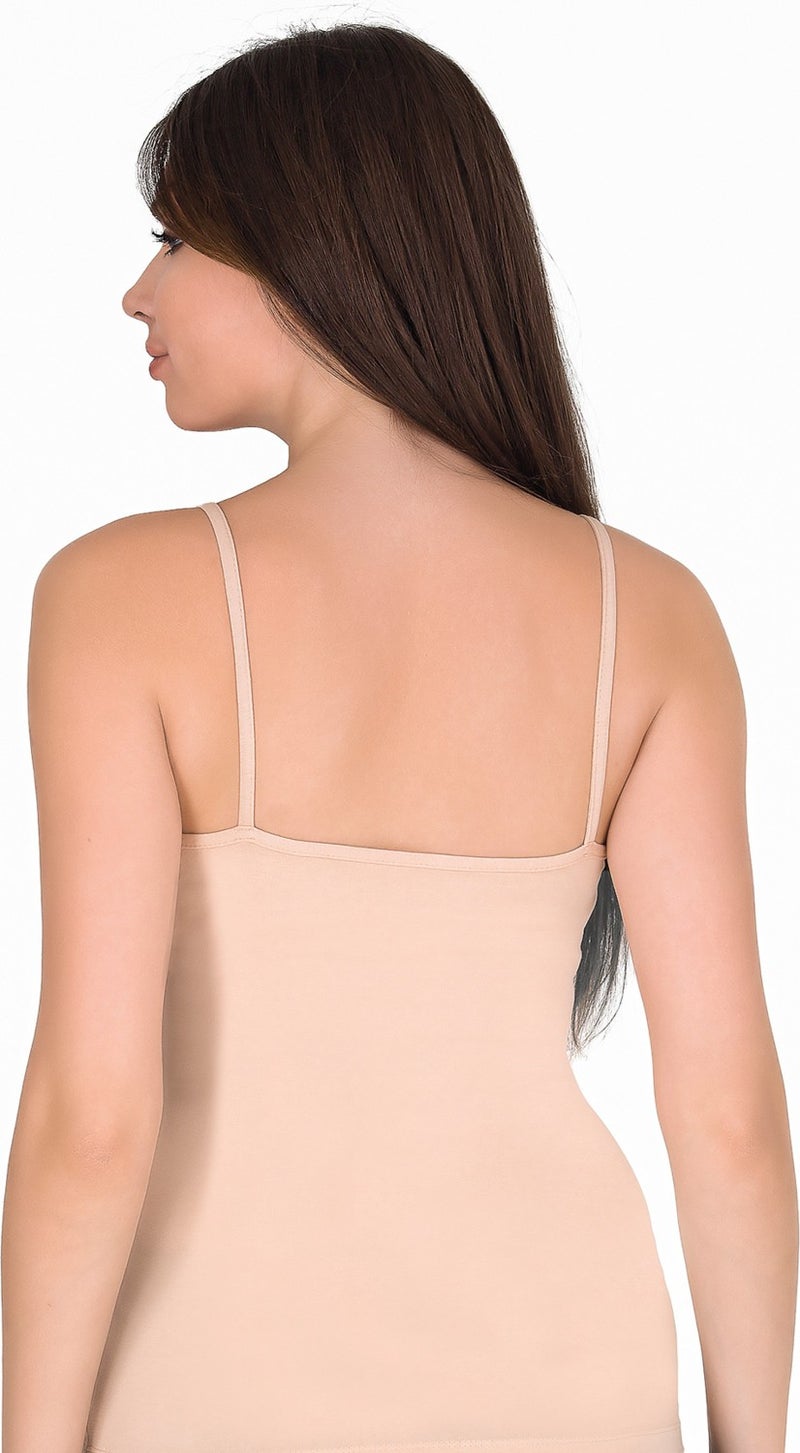 Sensu Women's Cotton Lycra Thin Strap Athlete ATL2002  - Image 2