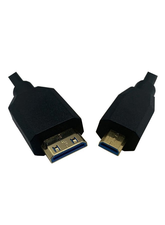halokny 8K Micro HDMI to Mini HDMI Cable,1Ft 8K@60hz Micro HDMI Male to Mini HDMI Male High Speed Cord,for Graphics Card,HDTV,Tablet,Camera and More - Image 3