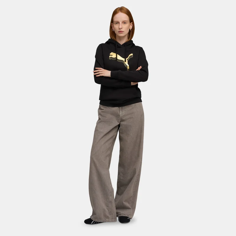 PUMA Women's ESS Metallic Hoodie