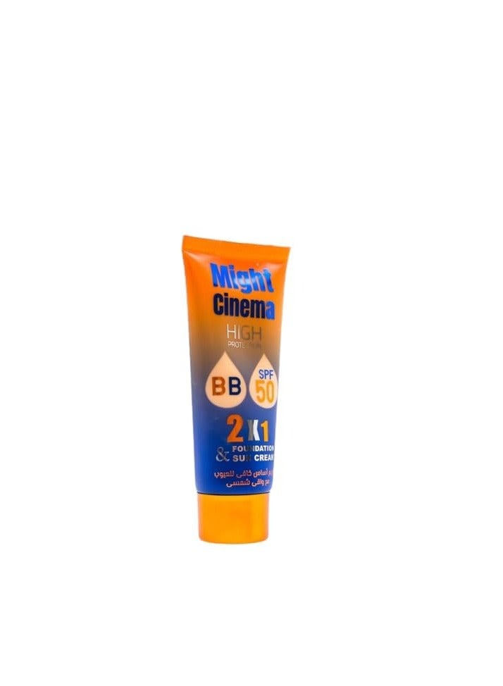 Might Cinema Might cinema high protection SPF 50 - 2x1 foundation & sun cream 