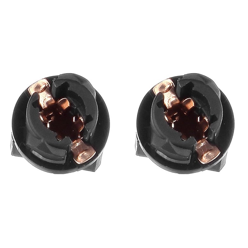 cciyu 8 Pack Twist Sockets for T5 74 Wedge Bulbs - Instrument Panel Cluster Plug Lamp Dash Light Bulb - Image 2
