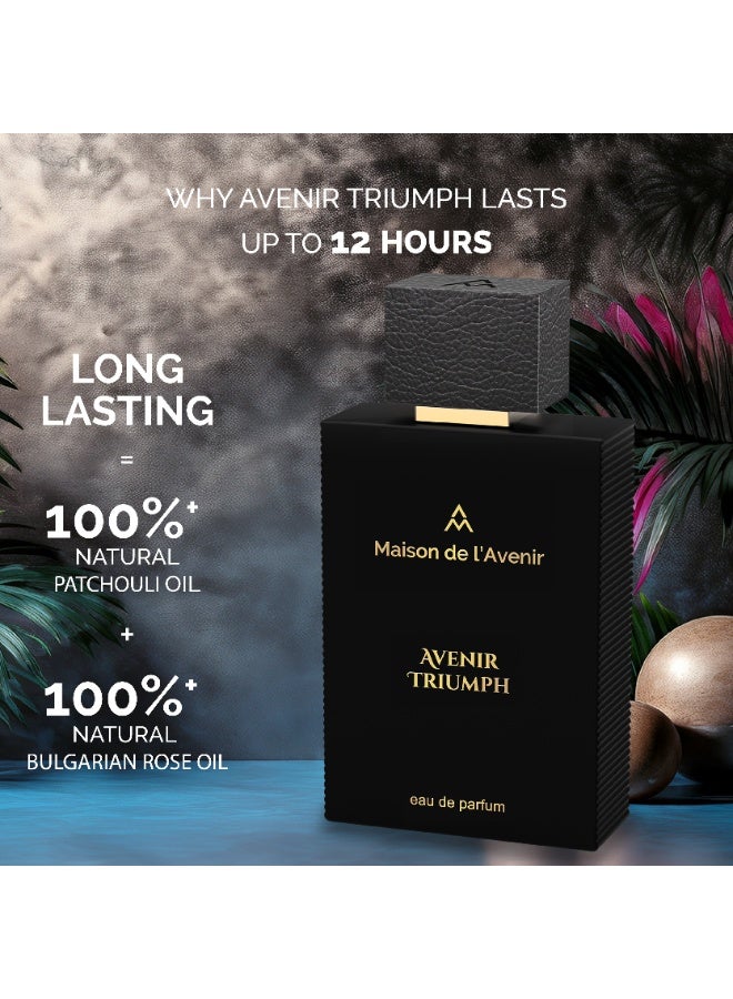 ميزون دي لافينير أفَنير تريومف – أو دو بارفان – عطر للجنسين – طويل الثبات – 100 مل - Image 2