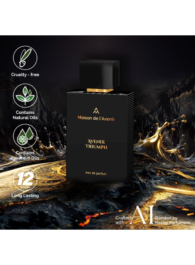 ميزون دي لافينير أفَنير تريومف – أو دو بارفان – عطر للجنسين – طويل الثبات – 100 مل - Image 3