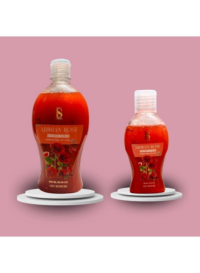 BSEEN B SEEN Arabian Rose Shower Scrub For Unisex Above 18 Years (Size : 60 ML) - Image 4