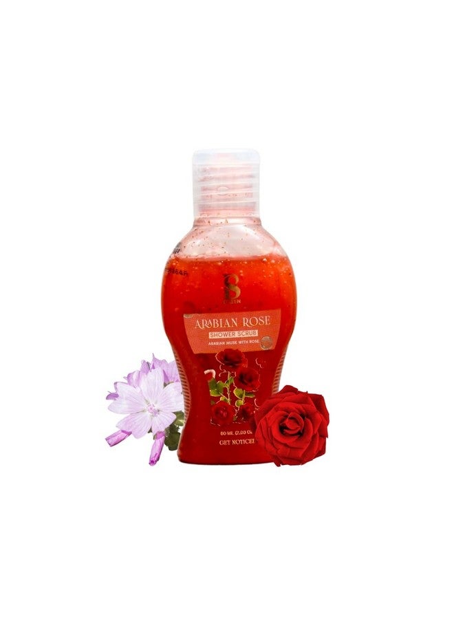 BSEEN B SEEN Arabian Rose Shower Scrub For Unisex Above 18 Years (Size : 60 ML) - Image 1