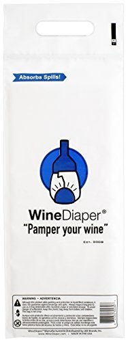 JetBag Wine Diaper - Reusable, Protective and Absorbent Wine Bottle Bags for Travel (3 pack) Made in the USA - Image 3