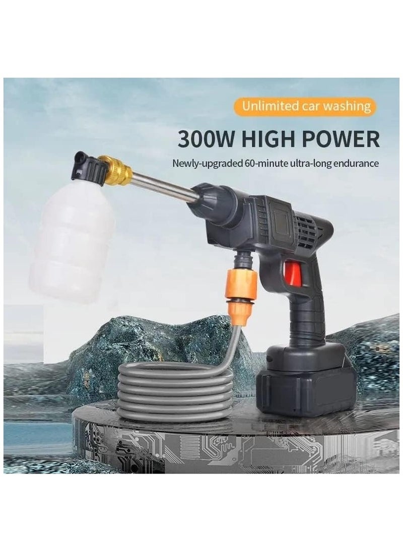 ELTRAZONE Portable Electric Pressure Washer Battery 48v, High Pressure Wireless Car Washer  - Image 3