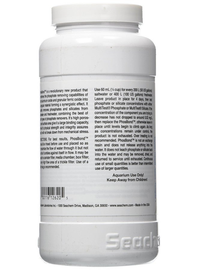 Seachem PhosBond Phosphate Silicate Remover Aquarium Filter Media, 500ml - Image 2