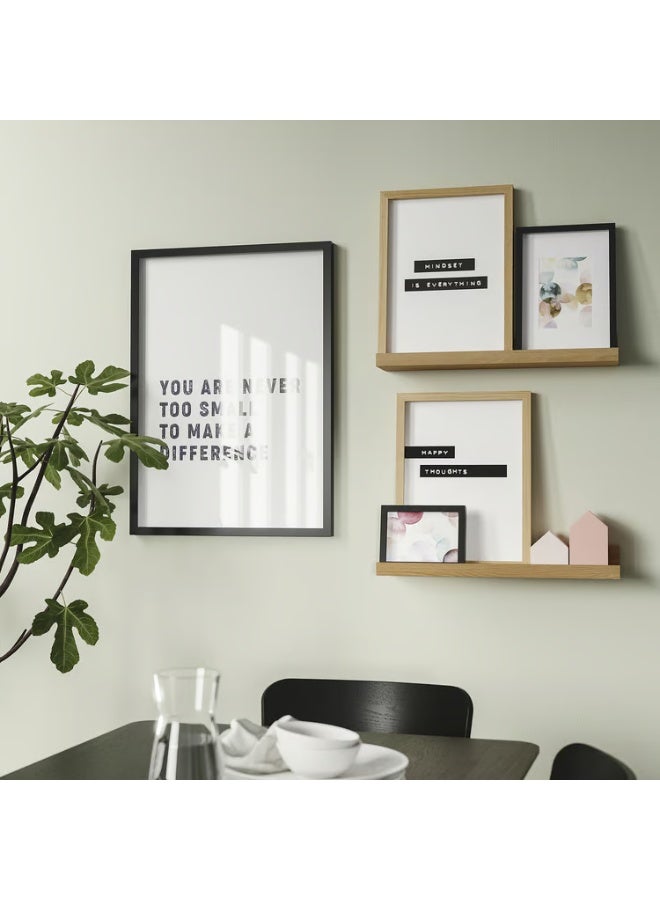 IKEA (IKEA) Picture Ledge Oak Effect 55 cm - Image 3