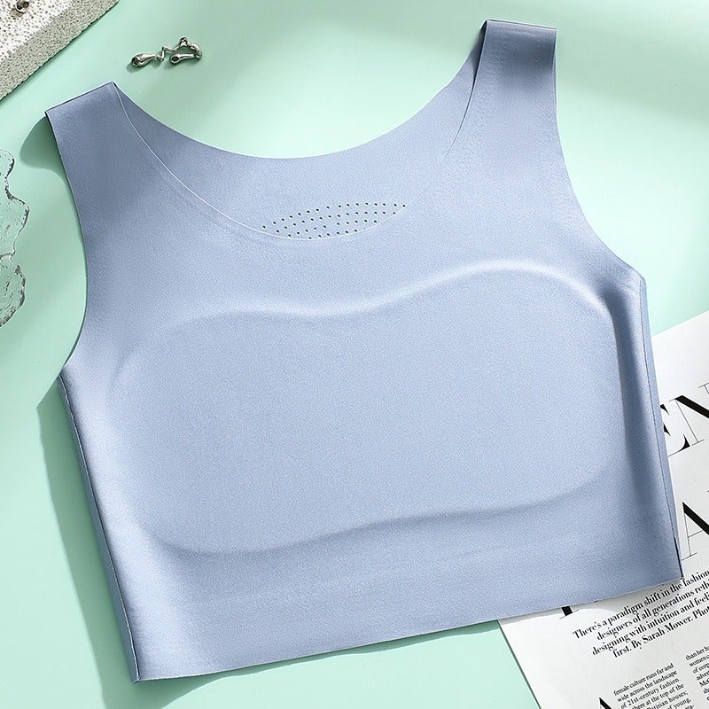 Bust Binder With Chest Pads For Reducing The Appearance Of Large Busts, Large Size Seamless Ultra-Flat Chest Shaper, Invisible Breast Shaping Shockproof Vest - Image 1