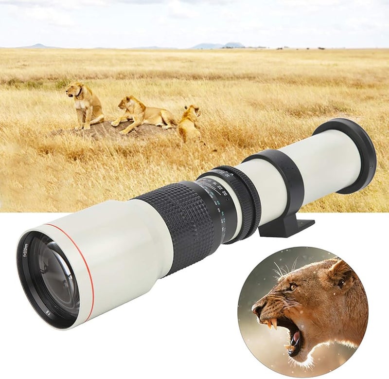 500mm F8 Manual Telephoto Lens For Canon EF S Mount Camera Fixed Focal Length - Image 4