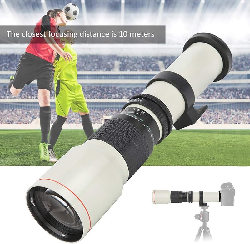 500mm F8 Manual Telephoto Lens For Canon EF S Mount Camera Fixed Focal Length - Image 3
