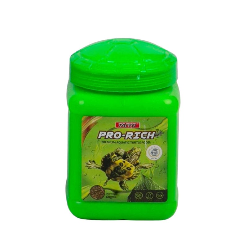 TAIYO Pro Rich Aquatic Turtle Food, 60g - Image 1