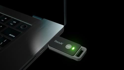 SecuX PUFido USBC Security Key with PUF Technology FIDO2U2F Certified HardwareRooted Unclonable Security for Passwordless Login and 2FA Authentication - Image 3