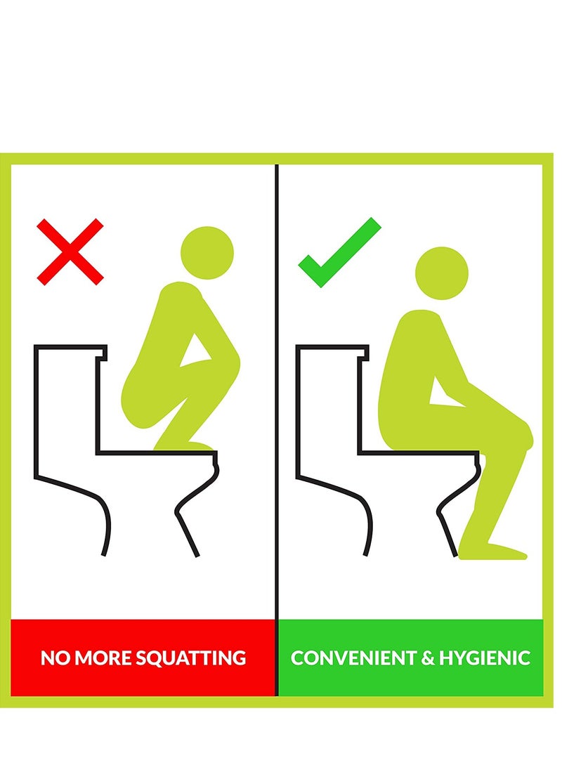 Peebuddy - PeeBuddy Disposable Paper Toilet Seat Covers | No Direct Contact with Unhygienic Seats| Easy To Dispose| Nature Friendly| Must Have For Women (5 Pcs (Pack of 1)) - Image 1