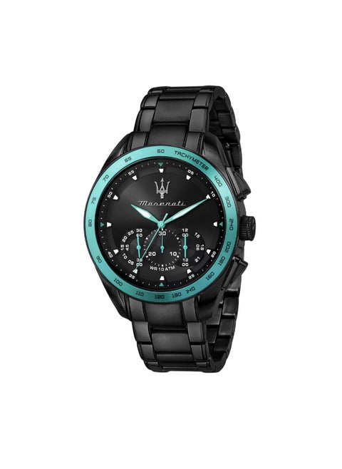 Maserati Traguardo Aqua Edition Analog Black Dial Men's Watch - R8873644002