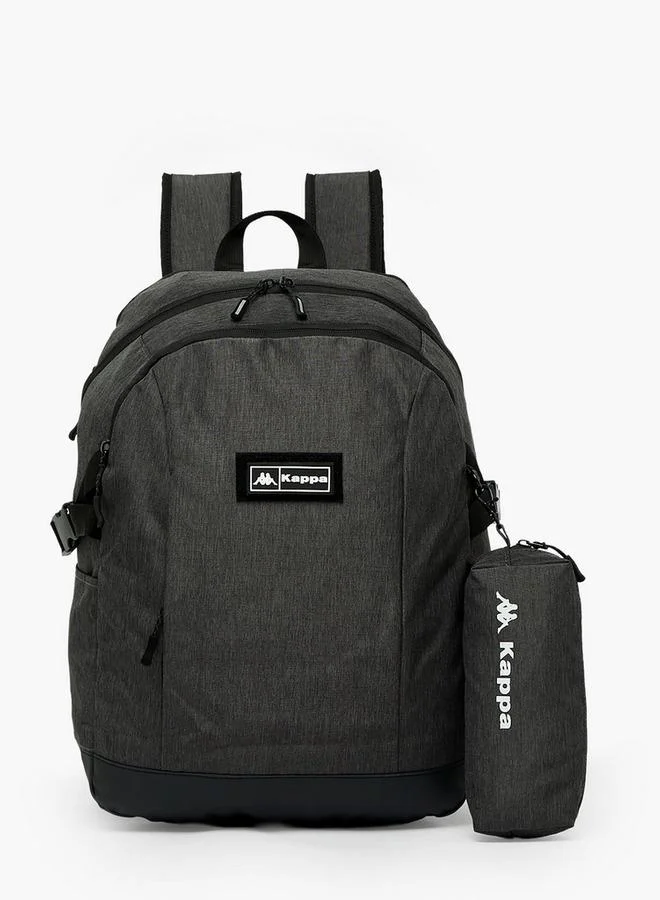 كابا Textured School Backpack For Boys 8-13 Years With Pencil Pouch - 17 Inches - 14.5x33.5x33.5 CM