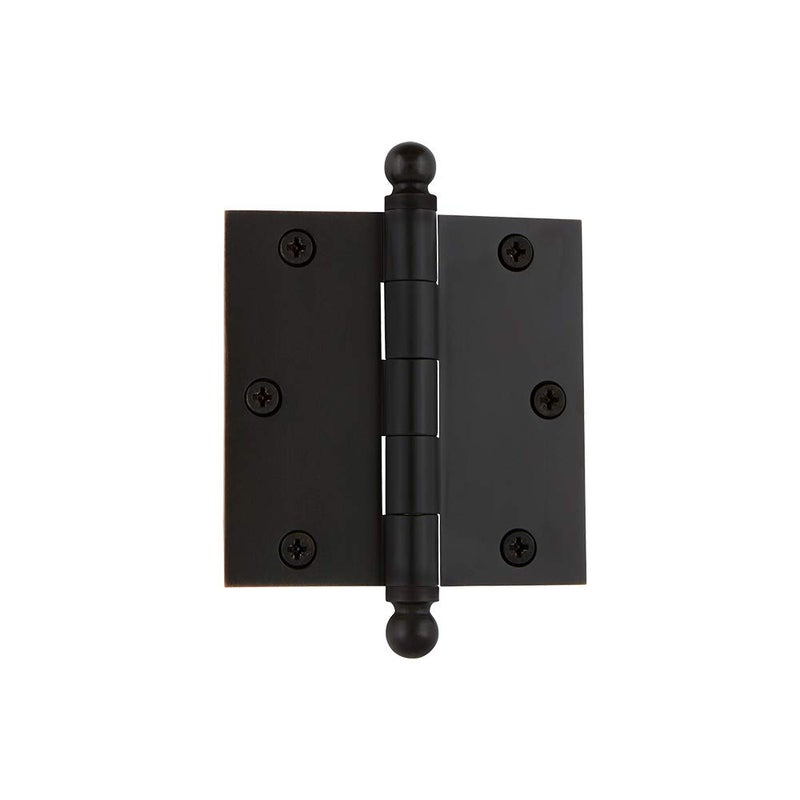Nostalgic Warehouse Ball-Tip Residential Door Hinge with Square Corners, 3.5" - Image 5