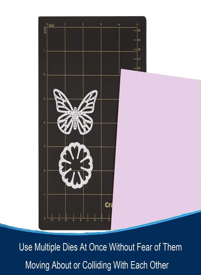 CraftFIRST 6 x 9 Magnetic Shim with Popular Card Size Grids Die Cutting Accessaries 2 Shims - Image 5