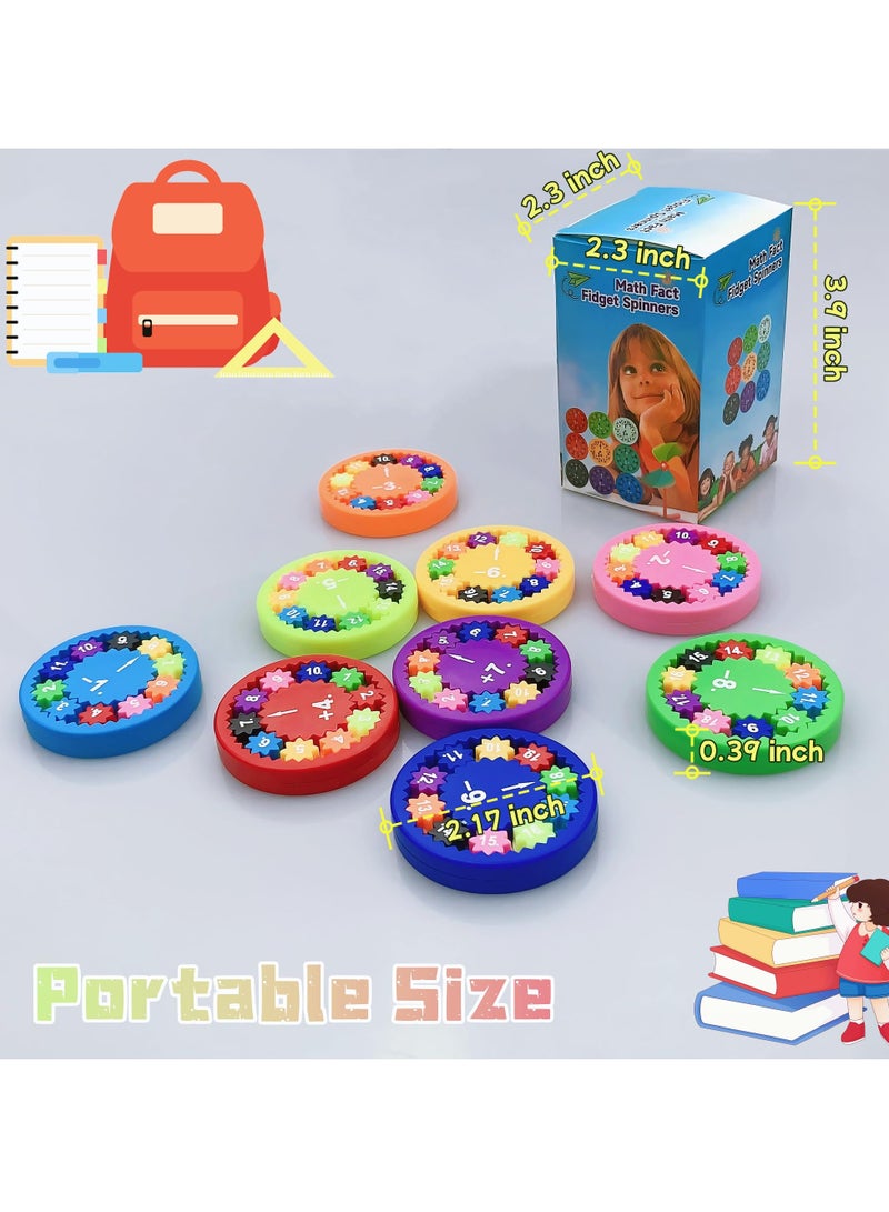 SYOSI Math Fidget Spinner, Kids Educational Toy for Learning Addition & Subtraction, Math Games for Homeschooling or Classroom Rewards - Image 4