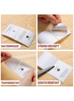 phomemo Multi-Purpose Round Self-Adhesive Label for M110/ M120/ M200/ M220/ M221 Label Printer, 50x50mm, 140 Labels/Roll (White)  - Image 3